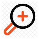 Zoom In Magnifying Glass Loupe Icon