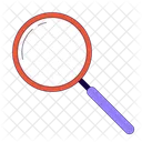 Zoom magnifying glass  Icon