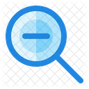 Search Find Magnifier Minus Icon