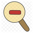 Zoom Out Magnifier Magnifying Glass Icon