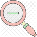Zoom Out Magnifier Icon