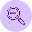 Zoom Out Magnifier Icon
