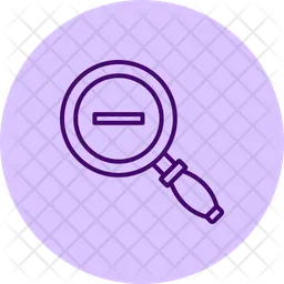 Zoom out  Icon