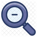 Zoom Out Magnifier Monitoring Icon