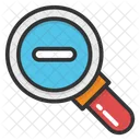 Zoom Out Magnifier Icon