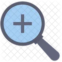 Zoom Magnifying Lens Icon