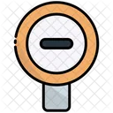 Zoom Out Design Magnifying Glass Icon