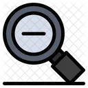 Zoom Out Less Magnify Icon
