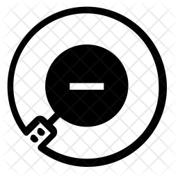 Zoom out Icon