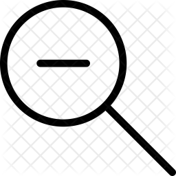 Zoom out Icon