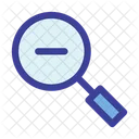 Zoom Out Zoom Magnifying Glass Icon