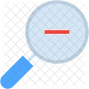 Zoom Out Search Magnifying Glass Icon