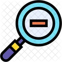 Zoom Out Loupe Ui Icon