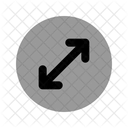 Zoom Out Circle Icon