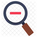 Zoom Out Magnifier Magnifying Glass Icon