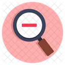 Zoom Out Magnifier Magnifying Glass Icon