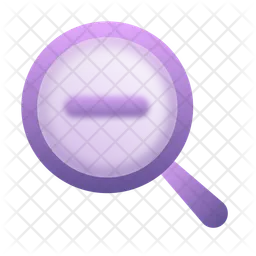 Zoom Out  Icon