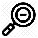 Zoom Out Magnifying Glass Search Icon