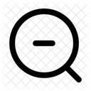 Zoom Outsearch Explore Ui Icon