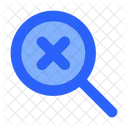 Zoom Kreuz Lupe Symbol