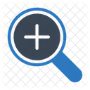 Zoomin Magnifier Glass Icon