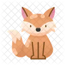 Fox Animal Fauna Icono
