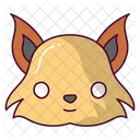 Fox Animal Fauna Icono
