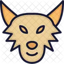 Zorro Coyote Animal Icono