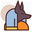 Zorro Lobo Zoologico Icono