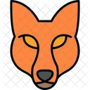 Fox Animal Cabeza De Zorro Icono