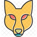 Fox Animal Cabeza De Zorro Icono