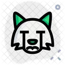 Zorro Llorando Animal Fauna Icono