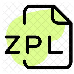 Zpl File  Icon