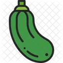 Zucchini Courgette Vegetable Icon