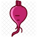 Rote Bete Mangel Gemuse Symbol