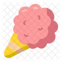 Zuckerwatte  Symbol