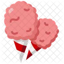 Zuckerwatte  Symbol