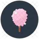 Zuckerwatte Zuckerwatte Susswaren Symbol