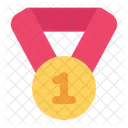 Erster Medaille Gewinner Icon