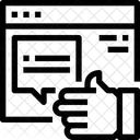 Zufrieden Mann Glucklich Symbol