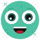 Zufriedenes Emoji Emoticon Emotion Symbol