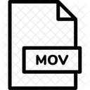 Mov Format Datei Symbol