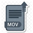 Mov Erweiterung Datei Symbol