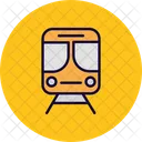 Zug Strassenbahn Eisenbahn Icon