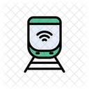 Zug Schiene Internet Symbol