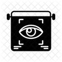 Zugang zum Augenscan  Symbol