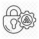 Zutrittskontrolle Zugangskontrolle Symbol