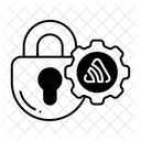 Zutrittskontrolle Zugangskontrolle Sicherheit Symbol
