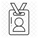 Zugangspass  Symbol