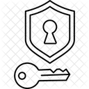 Zugangsschlüssel  Symbol